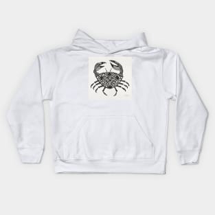 Grey Crab Kids Hoodie